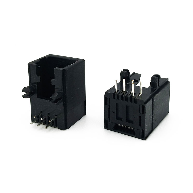 RJ25 Connectors,Single Port, Right Angle,5321 Modular Jack 6P RJ25/RJ11 ...